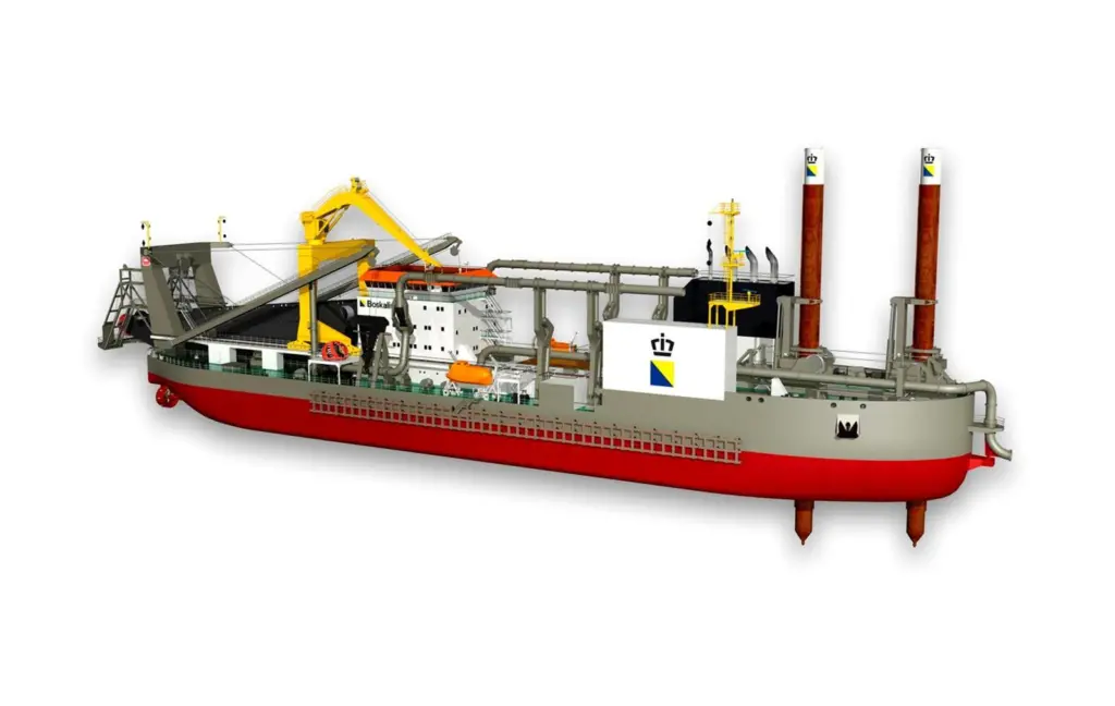 An artist’s impression of the new vessel