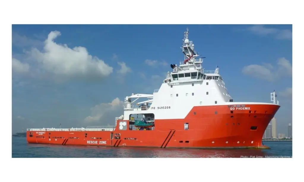 Go Phoenix is one of the latest generation of powerful anchorhandlers. Photo courtesy of P Sinke