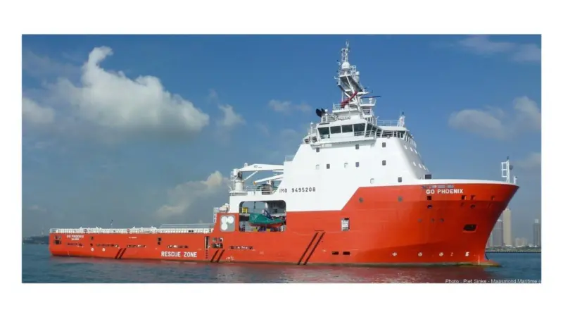 Go Phoenix is one of the latest generation of powerful anchorhandlers. Photo courtesy of P Sinke