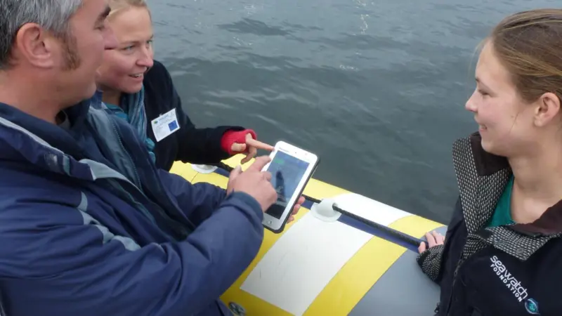 Workboat crews in coastal waters could easily participate in the SEACAMS project