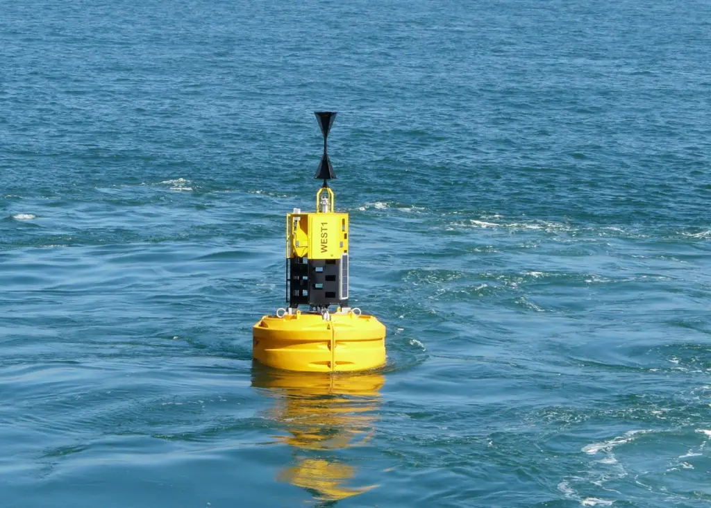 The buoys have been deployed in water varying between 25m to 30m deep