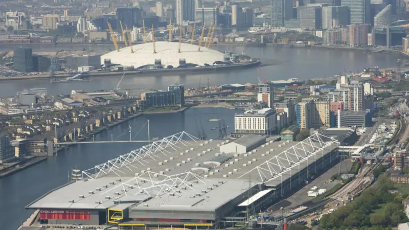 The venue’s waterside location means an array of survey vessels and support craft will be present