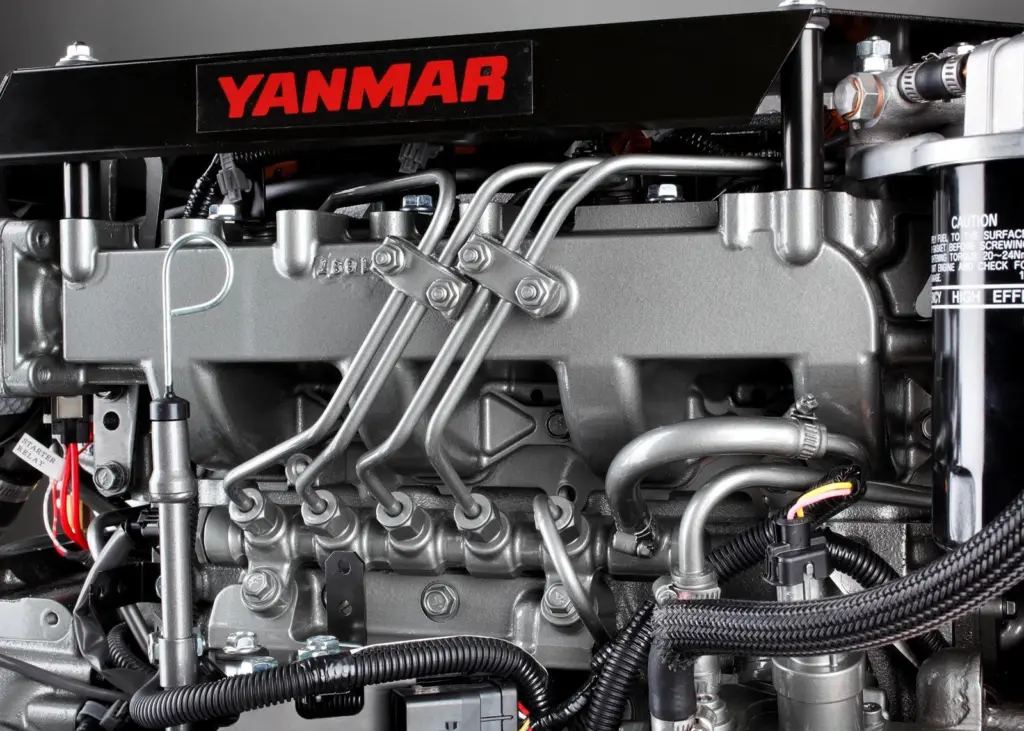 Yanmar's new engines were on show at Boot Dusseldorf