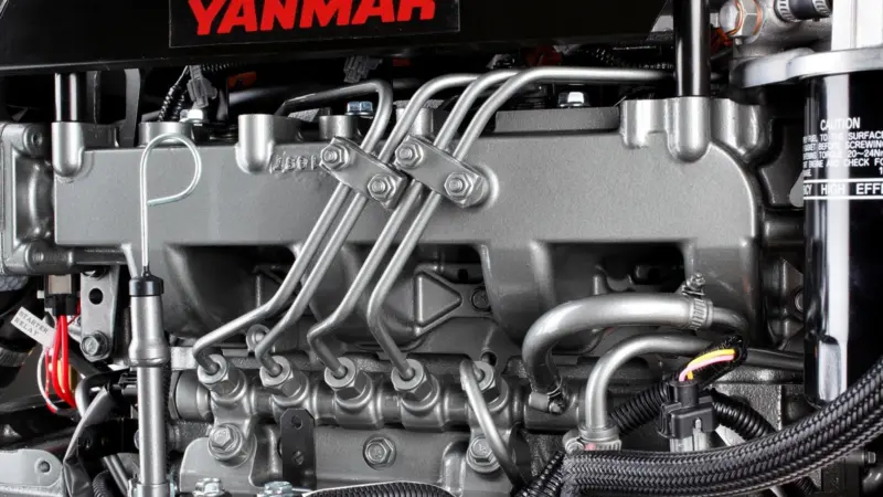 Yanmar's new engines were on show at Boot Dusseldorf