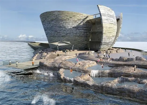 When completed the lagoon will generate a net annual output of 400GW renewable electricity