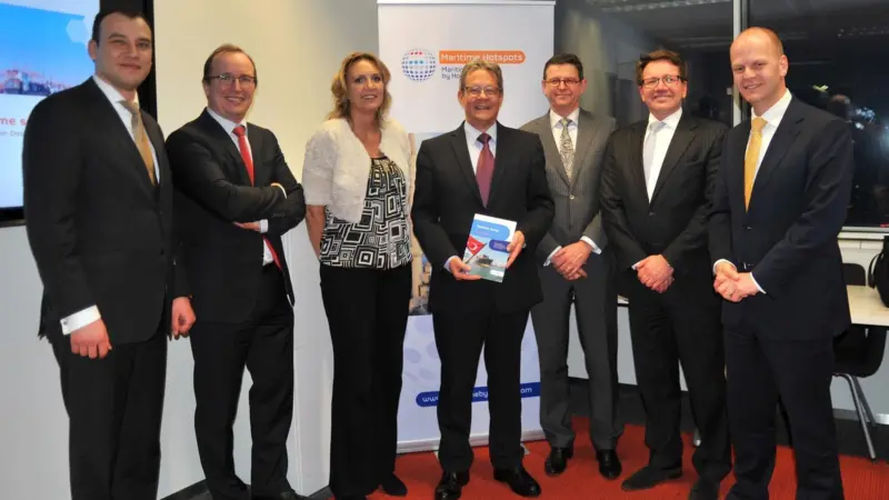 Boran Dekbulat (Damen Shipyards), Martin Bloem (Bloem Doze Nienhuis), Sandra van Putten (Panteia), Ron Keller (Ambassador of the Netherlands in Turkey), Roel de Graaf (IHC Technology Services), Terry van Velzen (Imtech Marine), Martin de Bruijn ...
