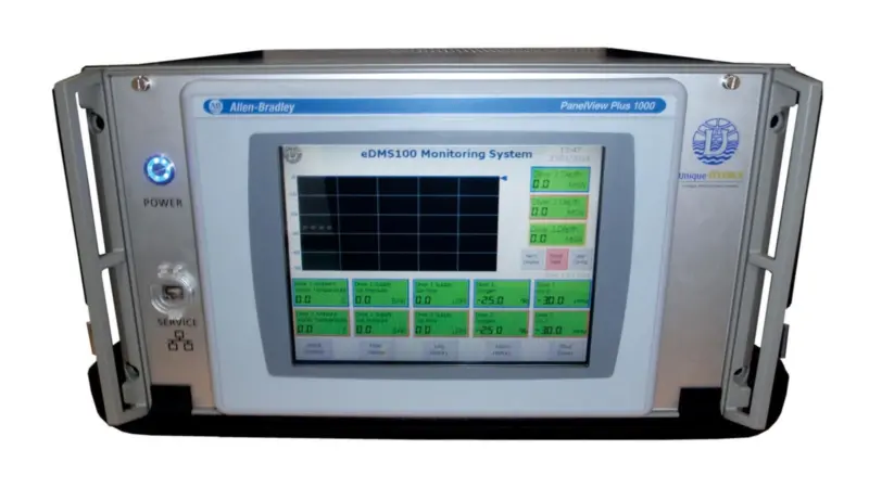 The newly designed Unique Hydra eDMS100 dive monitoring system