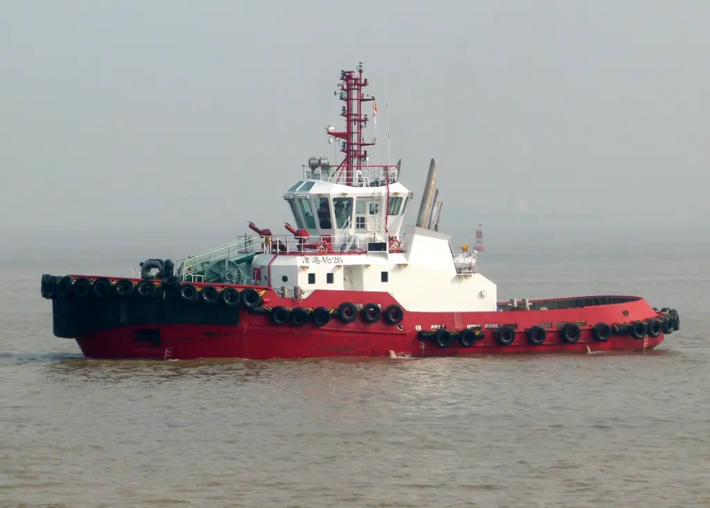 Jin Gang Lun 26 was built by a Chinese yard for the Chinese port of Tianjin to the latest RAmparts 3500 design