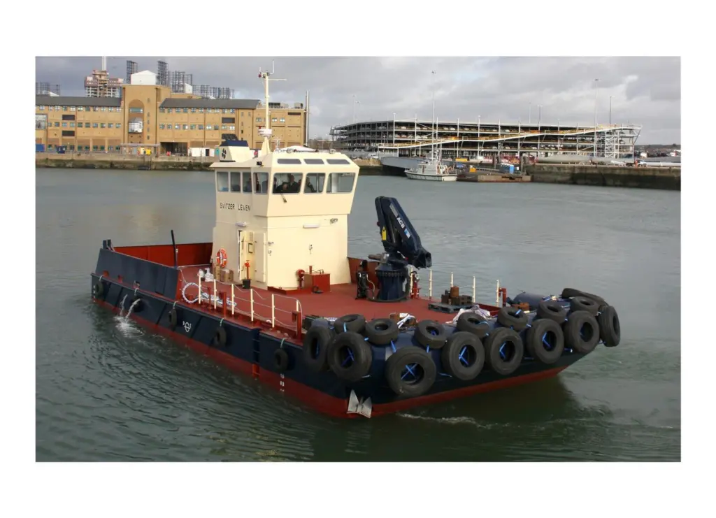 Svitzer Leven is designed to take onboard waste products from ship in Middlesborough and Hartlepool