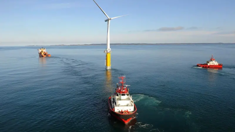 Statoil's planned Hywind floating test turbine off Peterhead is a Scottish success story (Oyvind Hagen - Statoil ASA)