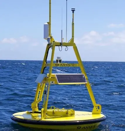 AXYS’ 3m buoy was selected as the platform of choice for the harsh marine environment
