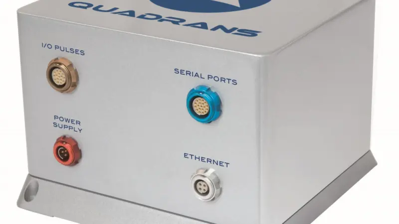 The Quadrans will deliver heading and rate-of-turn data for navigation sensors along with vessel motion data