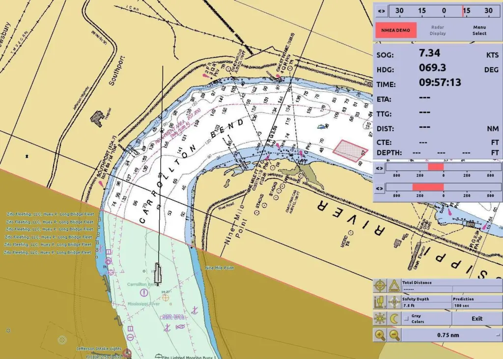 CEACT improves operational efficiency and situational awareness with all information needed to safely navigate