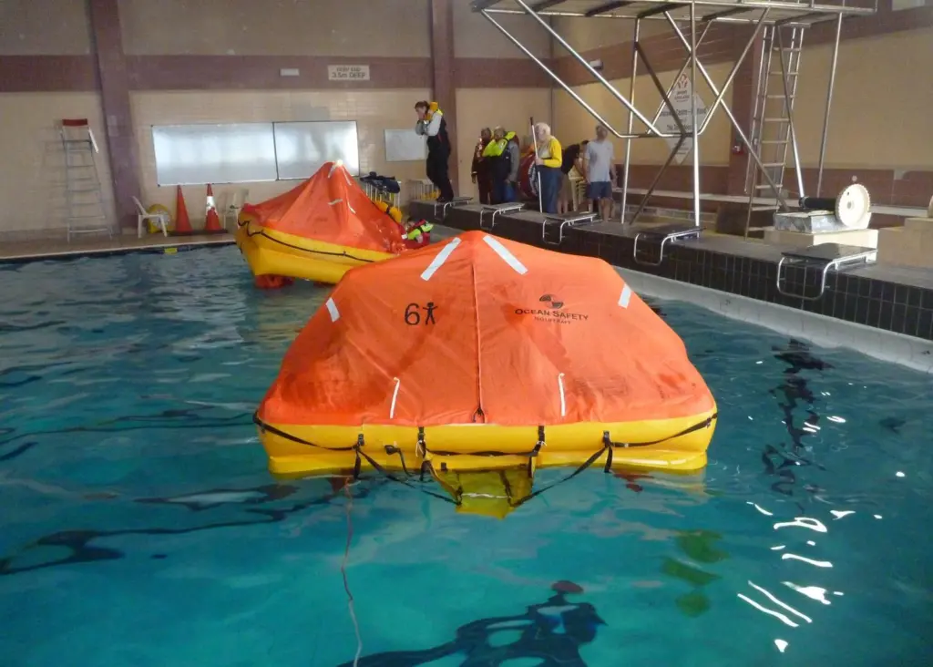 Ocean Safety has recently contributed to an RYA Sea Survival Course for Safety Instructors