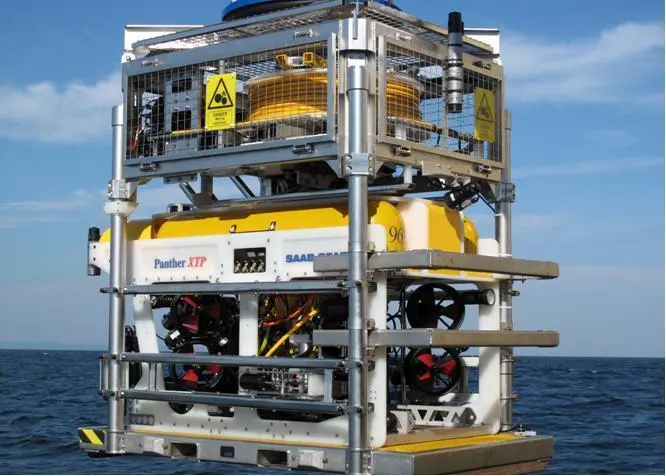 Eriksson Diving is using the Panther for subsea work in depths up to 1000m