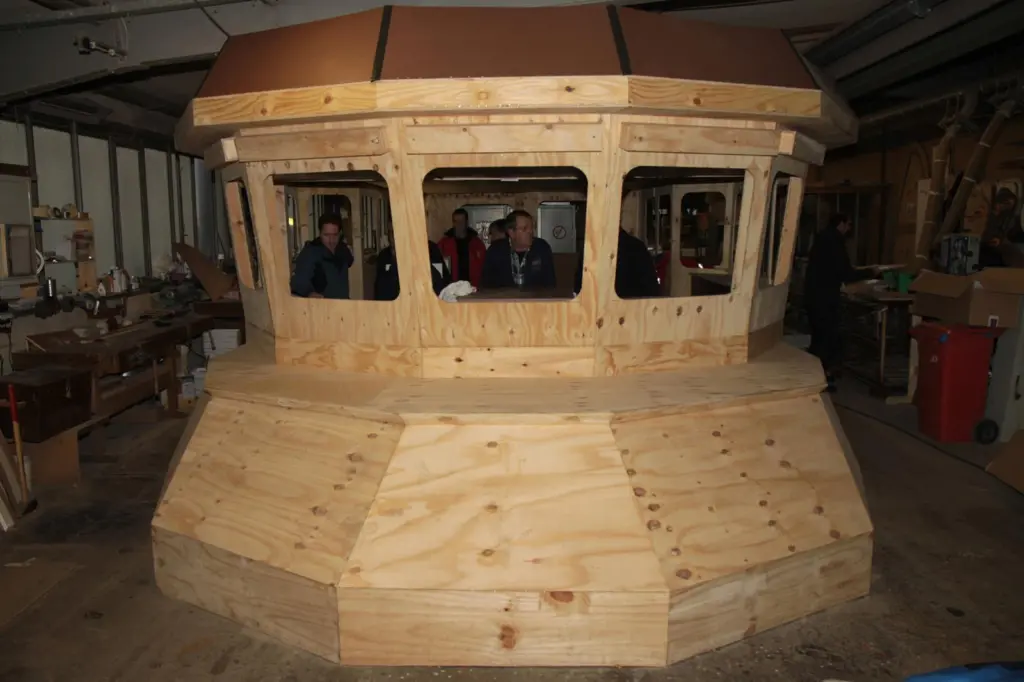 SK35 mock-up at Fassmer Werft