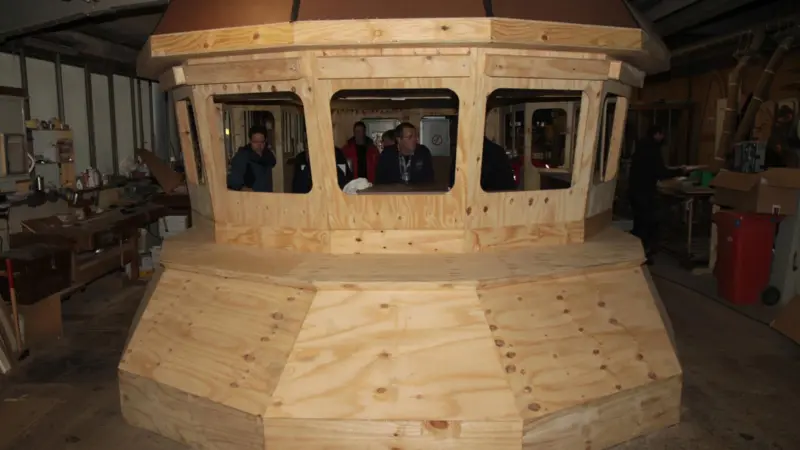 SK35 mock-up at Fassmer Werft
