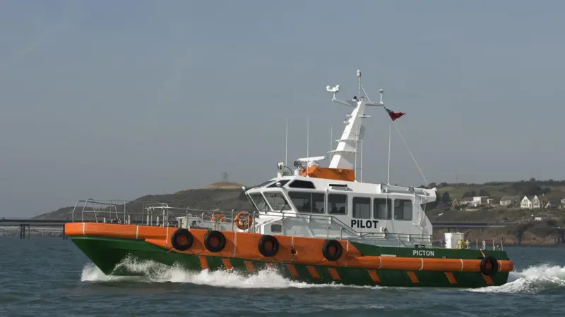 Picton is one of the many high quality vessels to be launched from the Pembroke Dock shipyard