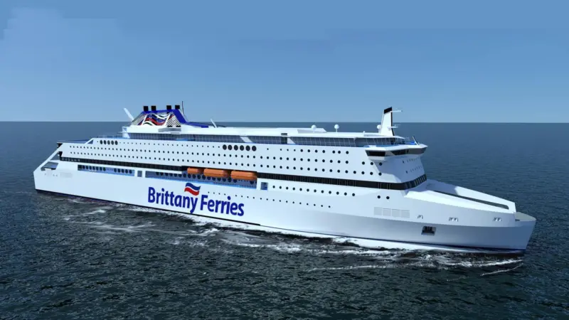 Brittany Ferries’ new LNG-fuelled ro-pax ordered from STX France