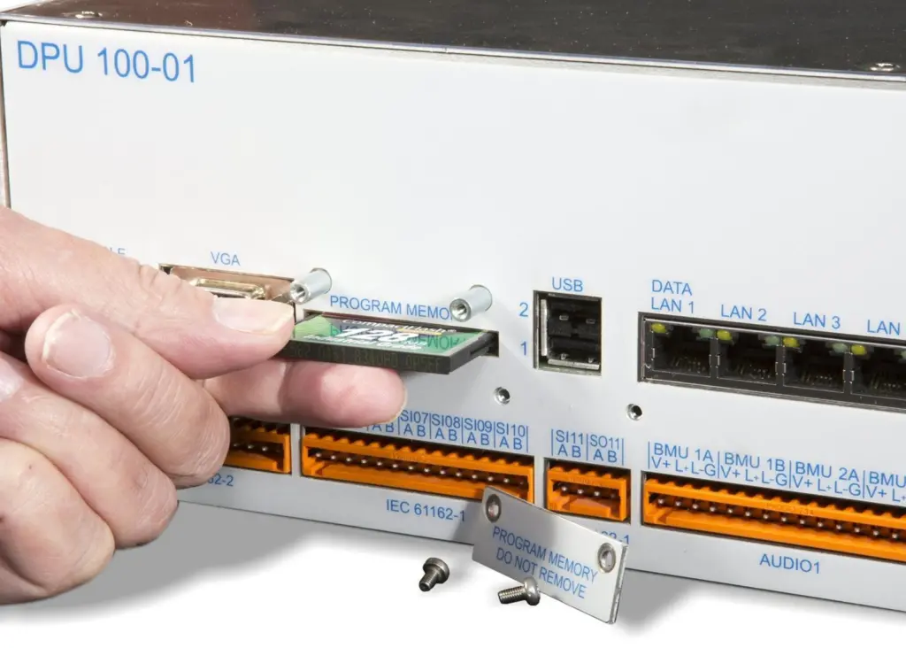 The new VDR features SWAP technology meaning the memory card holding the data can be easily removed and placed in a new Unit