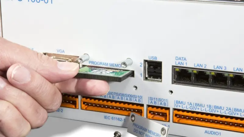The new VDR features SWAP technology meaning the memory card holding the data can be easily removed and placed in a new Unit