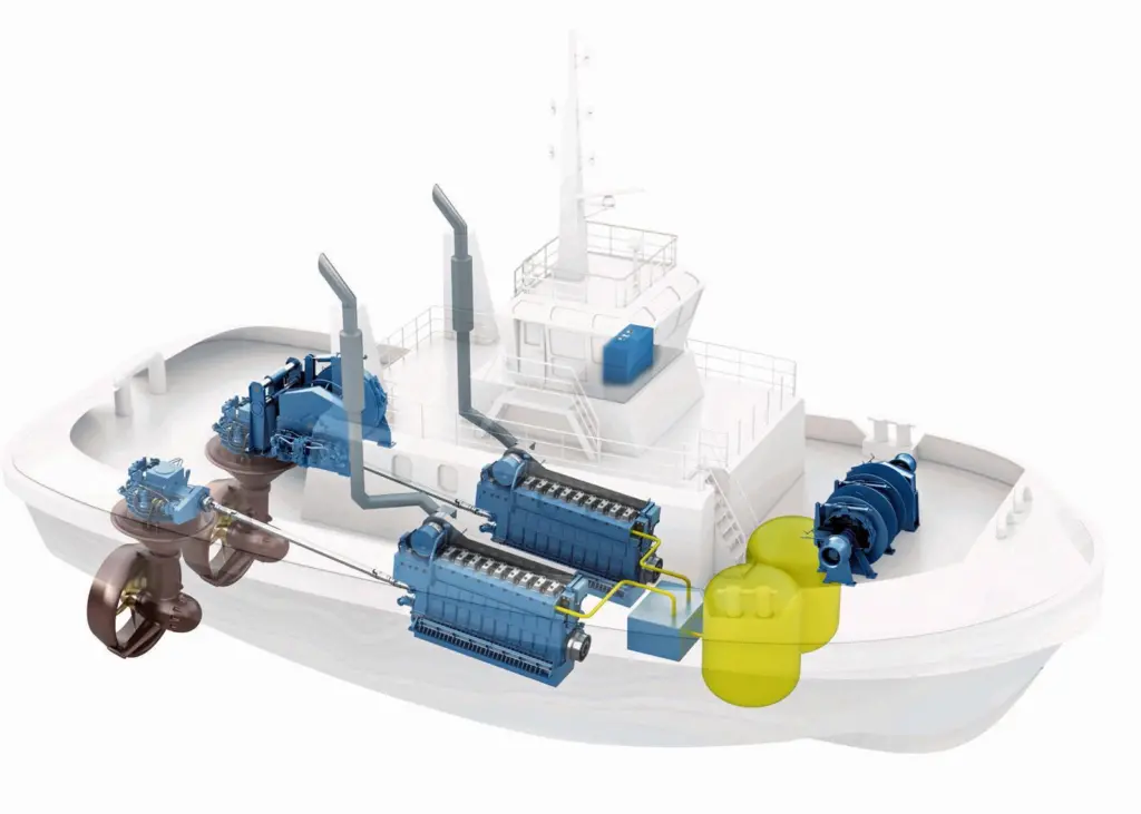 The tug will be Asia's first LNG-powered tug
