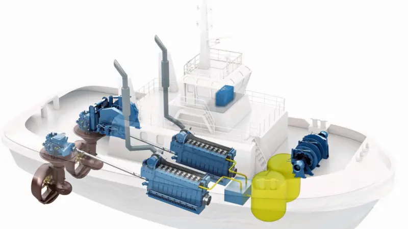 The tug will be Asia's first LNG-powered tug
