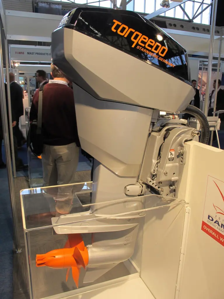 The engine for Torqeedo’s new 40 hp outboard will also be available as an inboard unit