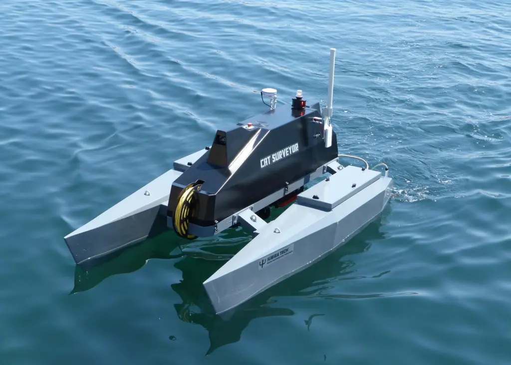 Subsea Tech’s 3m CAT Surveyor catamaran-type unmanned surface vessel