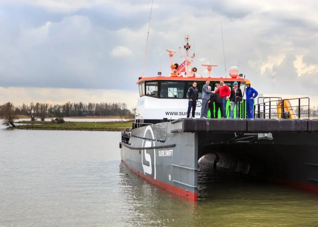 Sure Star and Sure Swift will be based in Eemshaven before being deployed in the German offshore wind market