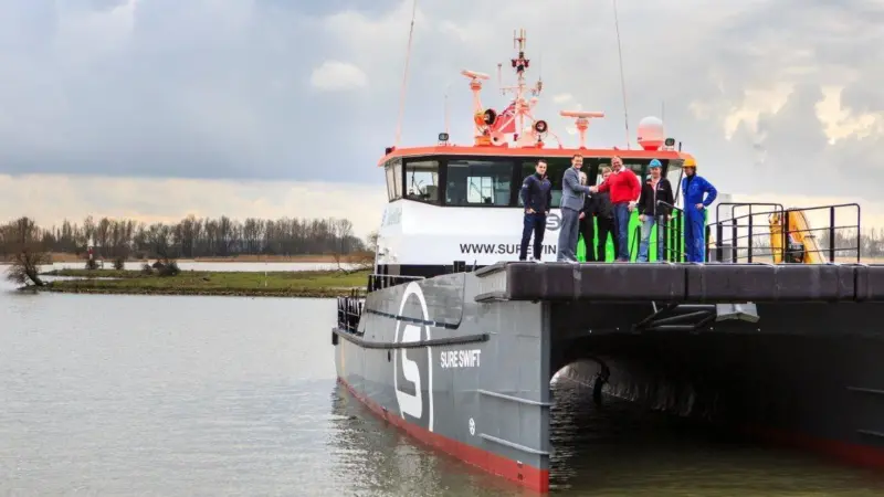 Sure Star and Sure Swift will be based in Eemshaven before being deployed in the German offshore wind market