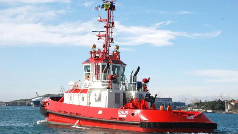 Baus is the latest of a series of new tugs completed by Sanmar for Bukser og Berging of Oslo