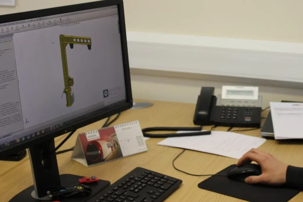 Mechan has developed a platform crane that can transfer goods to and from supply vessels in high seas