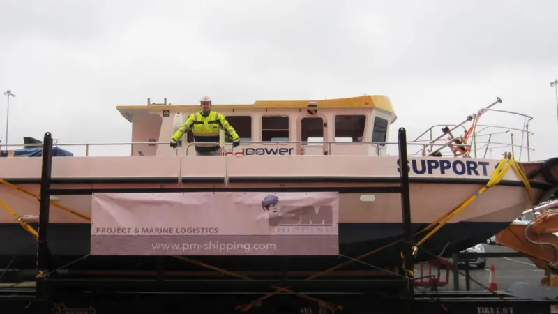 PM Shipping secured the transport contract on the back of Seawork 2013