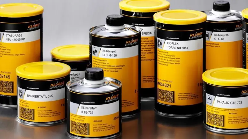 Based on ester oil and selected adhesives, the grease is VGP-compliant