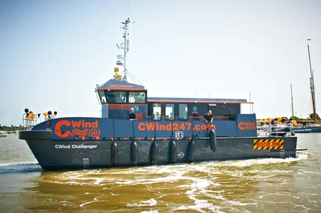 CWind’s technicians will work on lifting and installing components, the cabling, mechanical and electrical completion of turbines