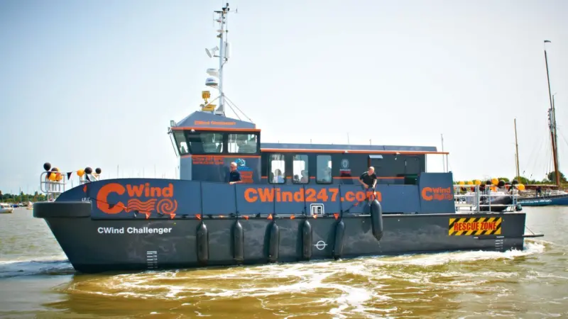 CWind’s technicians will work on lifting and installing components, the cabling, mechanical and electrical completion of turbines