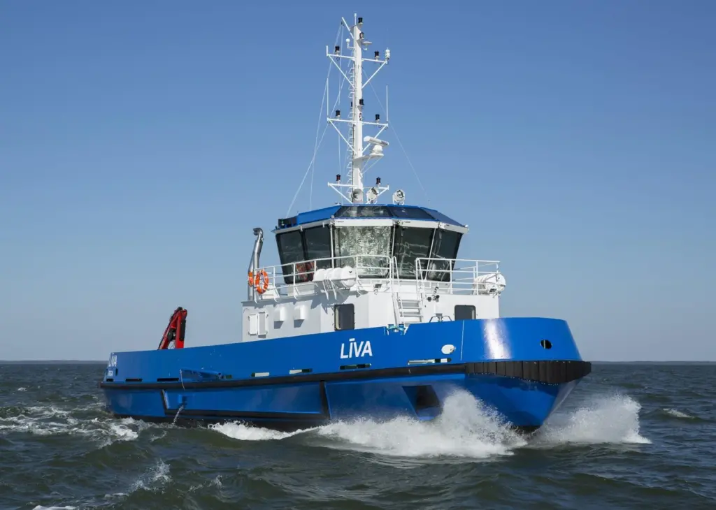 'Liva' operating off Riga