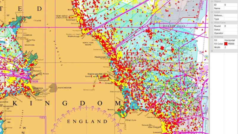 Norcom's eChart Service promises the most advanced seabed map of the North Sea ever created