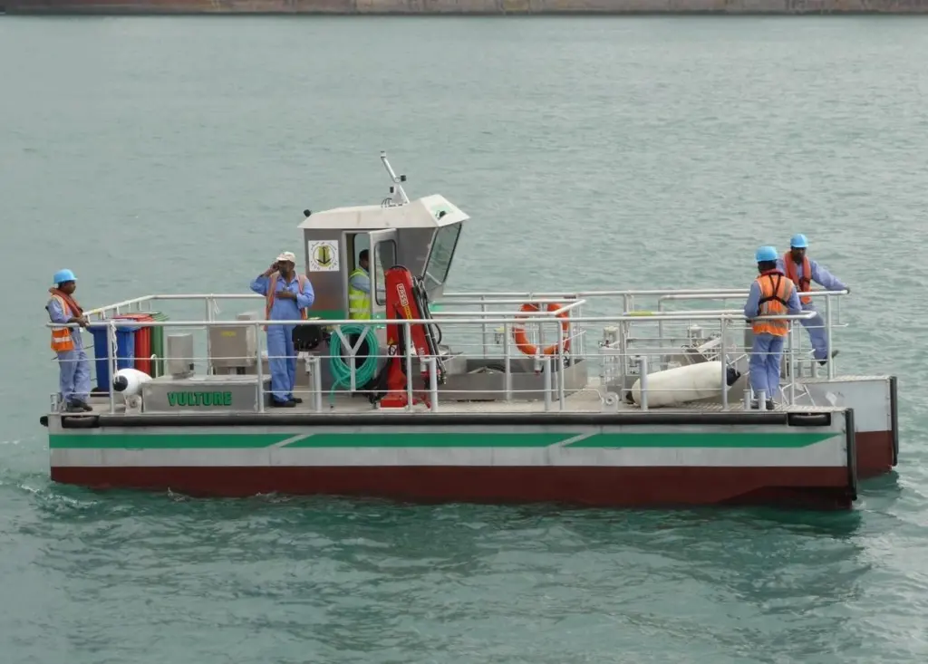 The marine grade aluminium catamarans are capable of carrying out a range of workboat duties