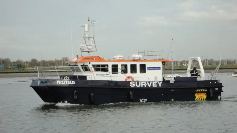 One of Blyth Workcats rugged workboats