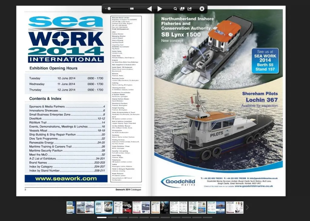 Seawork International eCatalogue now online