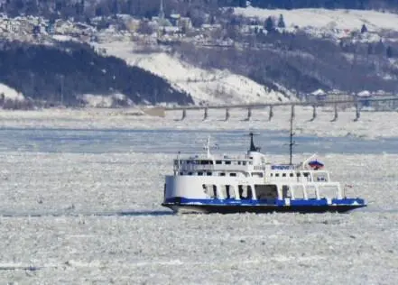 The 'Lomer-Gouin' has been coated with Ecospeed to protect the vessel's hull in the long-term