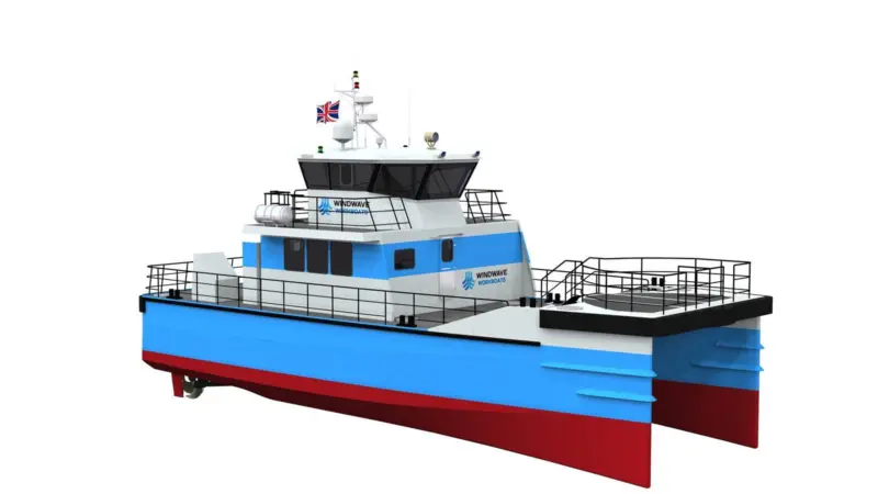 The Damen FCS 2008 crew transfer vessel, Susie S