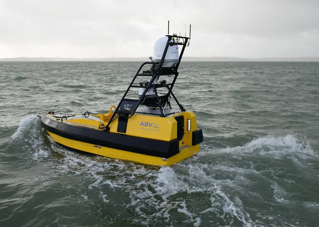ASV says the C-Worker is the world's first unmanned oil and gas workboat