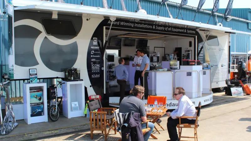 Visit stand Q12 on the Quayside