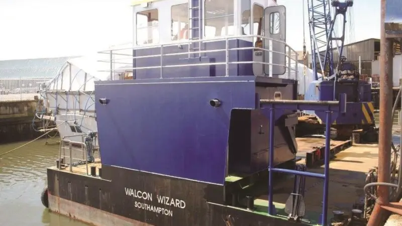 The 'Walcon Wizard' wheelhouse repair was turned around in just three weeks