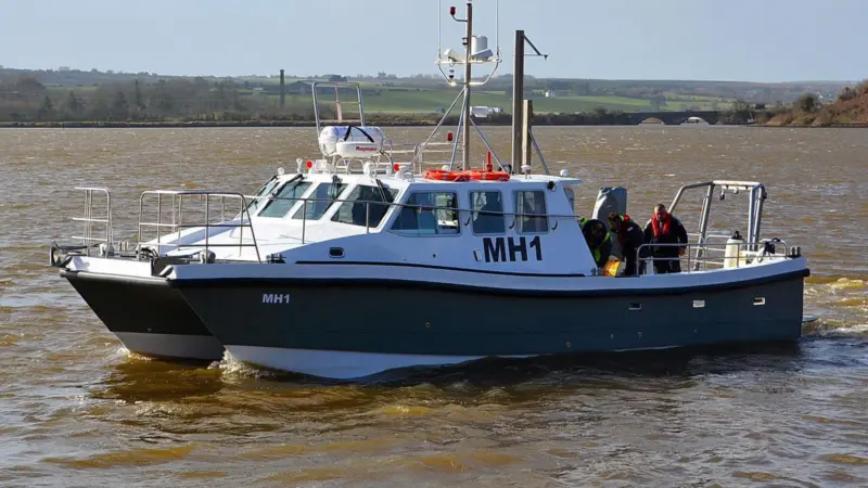 Dometic installed one of its Vector Compact self-contained marine air conditioners on the first catamaran built by Safehaven for the Polish Navy