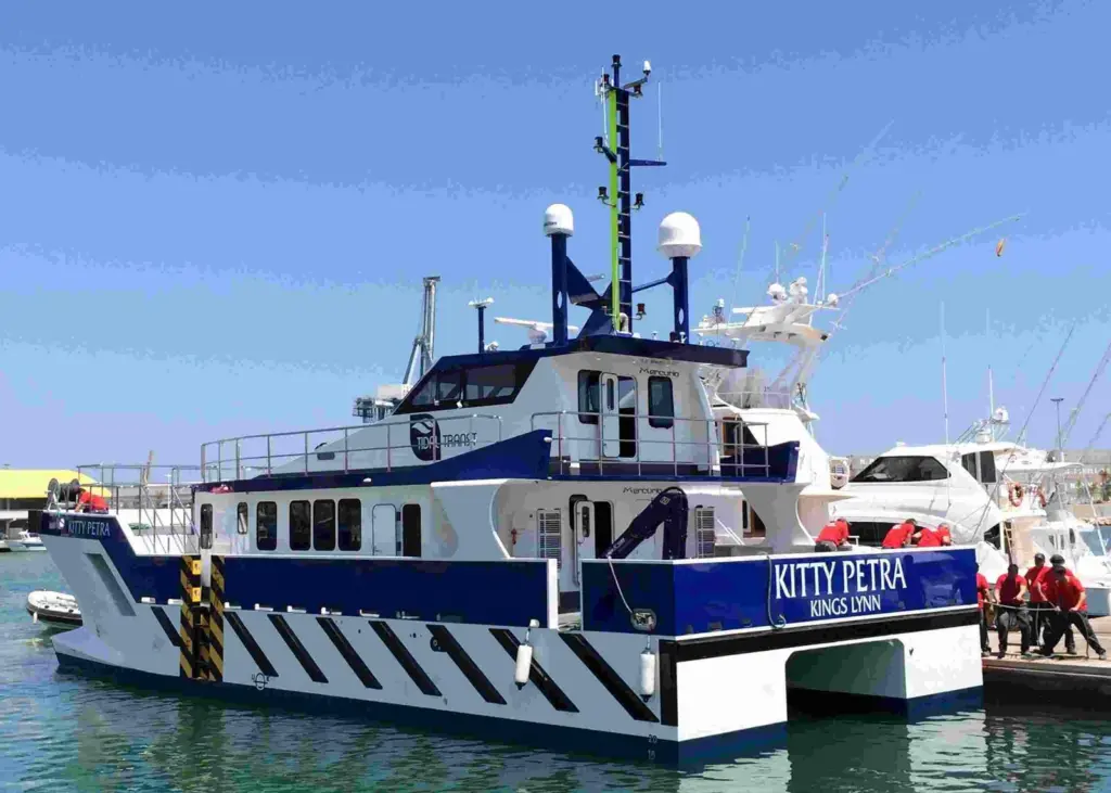 'Kitty Petra' is now working in Liverpool Bay