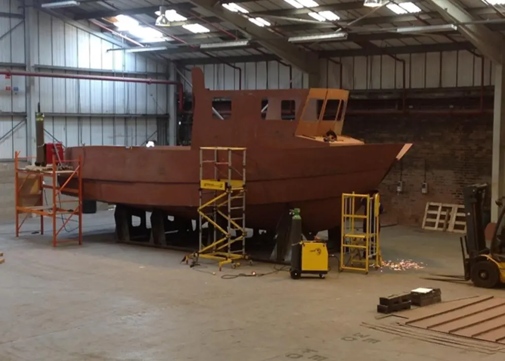 The company is to build its newly designed interceptor patrol boats for the Pakistan Coast Guard